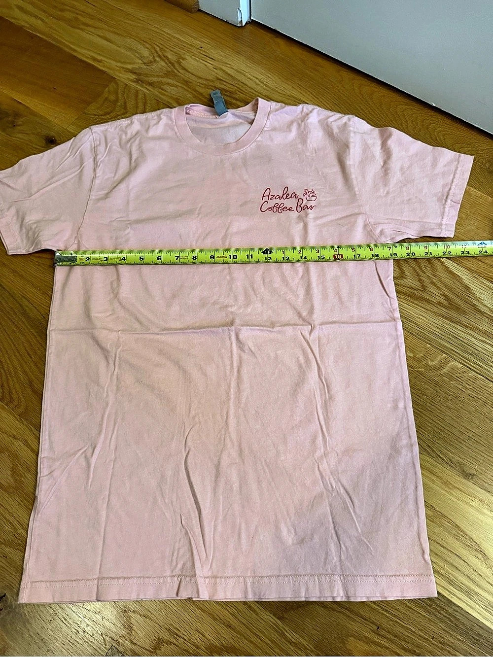 Next Level Apparel women's short sleeve tee Graphic Tee in Pink Size Medium